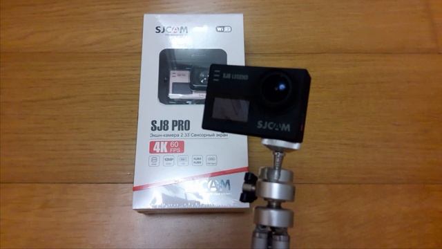 Экшн-камера SjCAM SG8 PRO 4K/РАСПАКОВКА смотреть онлайн