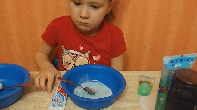 Как сделать слайм своими руками в домашних условиях смотреть онлайн