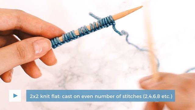 Rib Stitch for Beginners: 1x1 and 2x2 Rib смотреть онлайн