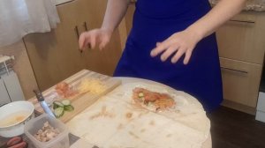 Готовлю шаурму на кухне с Ксюшей/быстро/сочно/вкусно