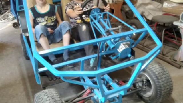 Детский багги на электро тяге. смотреть онлайн