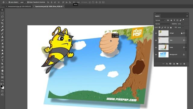 How to use Photoshop layers for beginners, смотреть онлайн