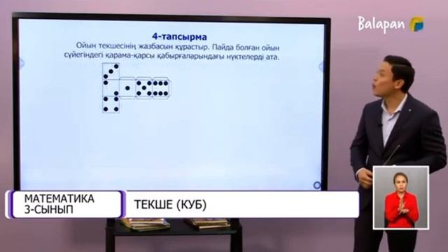 Математика 3сынып Текше(куб)96сабақ