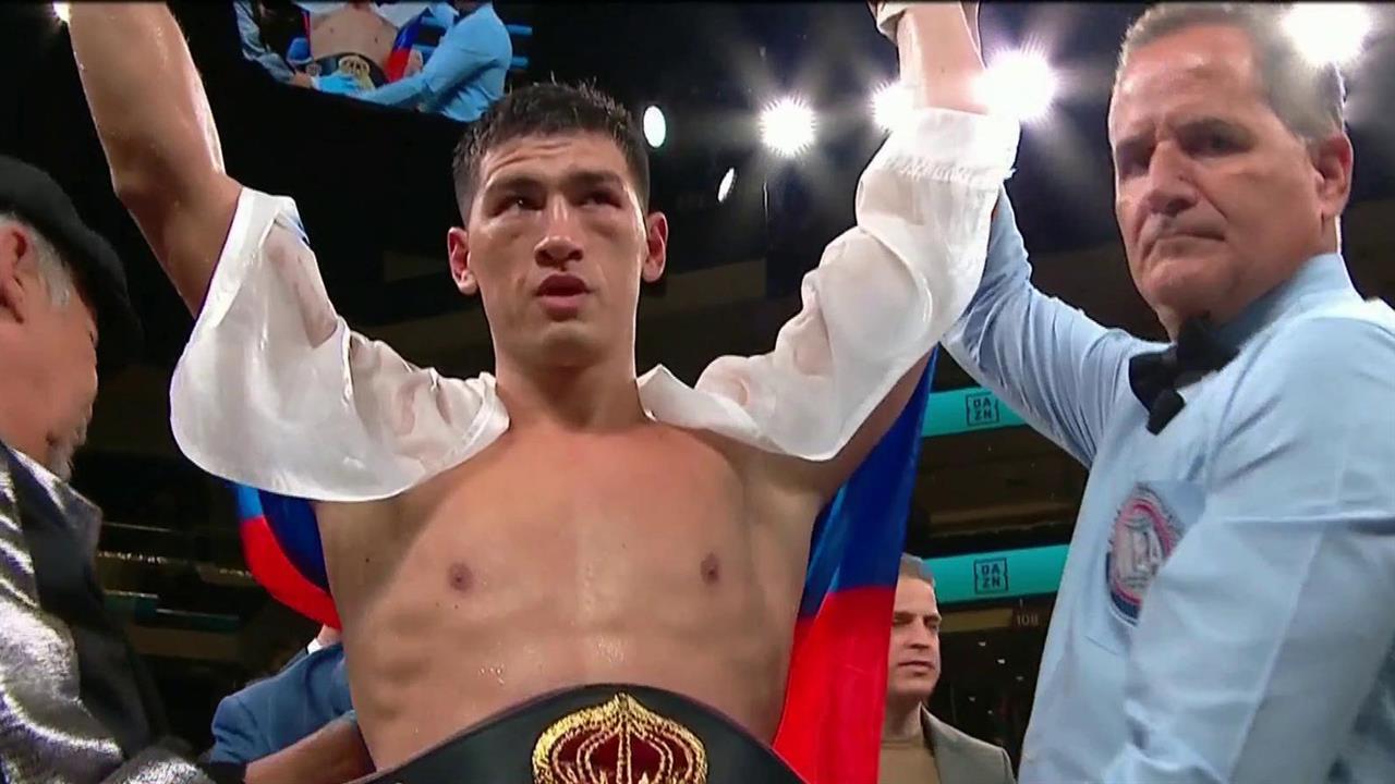 Российский боксер Дмитрий Бивол защитил титул Всемирной боксерской ассоциации в полутяжелом весе