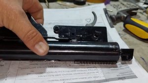 Haenel Suhl 311 восстановление и нарезы ствола ближнем кадром.не все такое видели)))