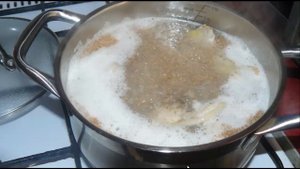 Легкий пшеничный суп с курицей. Быстро, просто и вкусно.