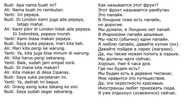Индонезийский в диалогах: #7 Поездка в Бандунг. Часть 2 смотреть онлайн