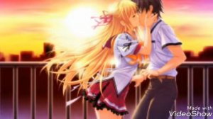 Аниме поцелуи😘😘