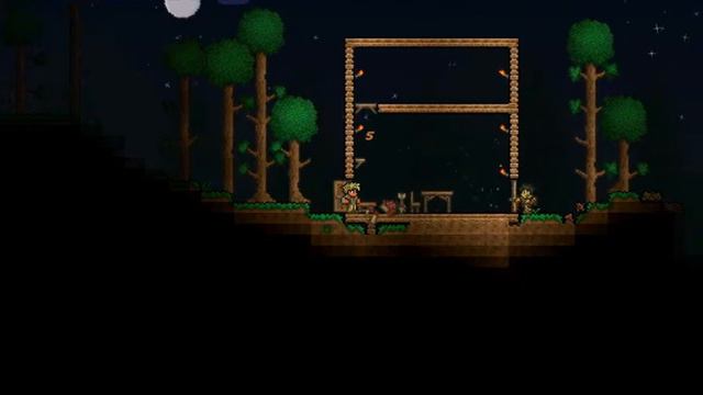 Terraria Выживания часть 1 (1серия) смотреть онлайн