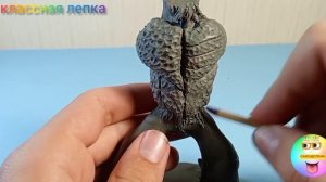 Лепка КТУХУ из пластилина! |Классная лепка!
