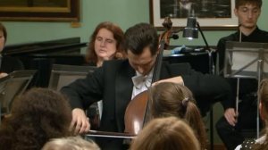 Eugene Prokoshin plays Haydn Cello Concerto in D Major with "Cantus firmus" orchestra (HQ Video).