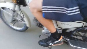 Покатухи на скутере и на Альфе без глушителей!!!