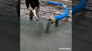 Устройство  фундамента для  дома. Монолитная железобетонная плита....