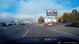Видео с видеорегистратора скрытой установки AVS400DVR