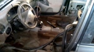 меняем крышу калина хэтчбек вытягиваем стойки замена полотна крыши
