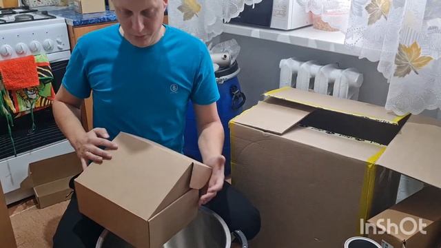 Распаковка Люксталь 8м  И Первоя в жизни перегонка.
