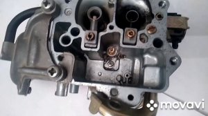 Устройство нижней части карбюратора Кейхин.