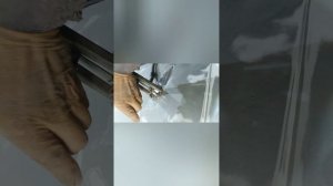 убираем вмятины спотером стекловолокно шпаклевка