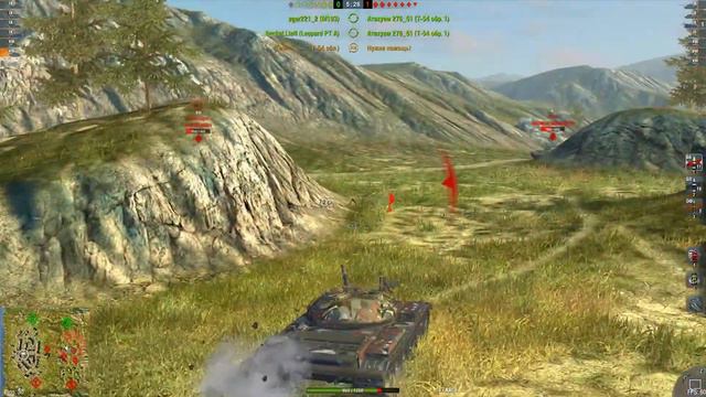 Wot Blitz. Расейняй на Т-54 обл. смотреть онлайн