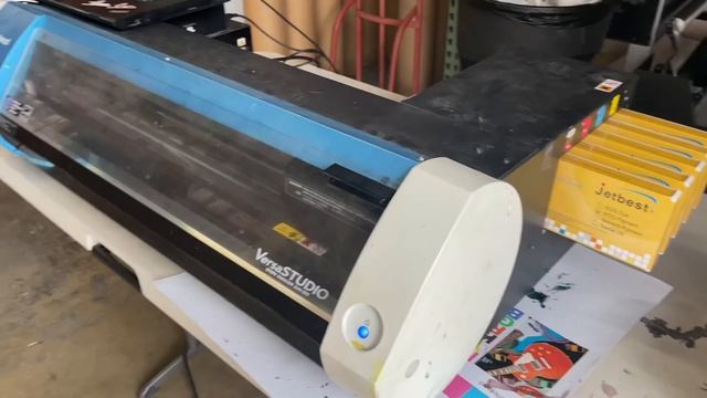 How to flush Roland BN-20 Printer смотреть онлайн