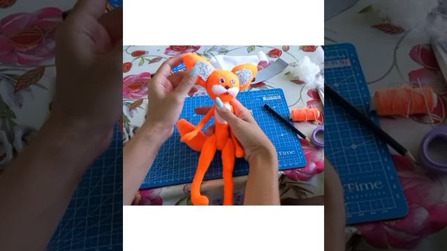 Мягкая игрушка Лисичка. Поделки. Творчество смотреть онлайн