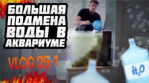 Vlog 25 1 (Большая подмена воды)