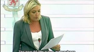 Marine Le Pen at european parliament about debt crisis - May 2011 (english sub)