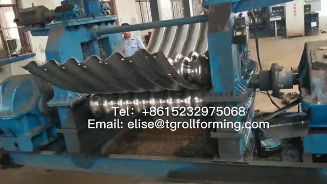 metal Corrugated sheet forming machine смотреть онлайн