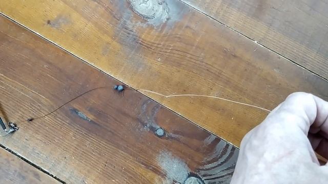 Оснастка поплавочной удочки простым способом