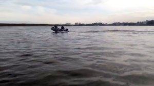 Адмирал320нднд мотор Пуля М5 двое в лодке