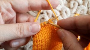 Урок 5. Как закрыть вязание спицами.