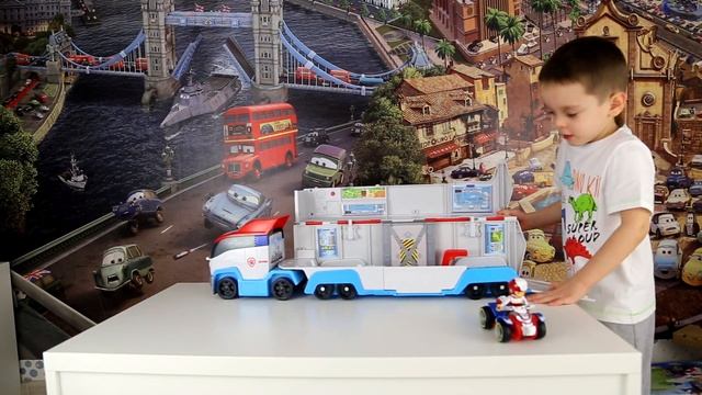Щенячий патруль патрулевоз. обзор и распаковка. .  Paw patrol patroller unboxing