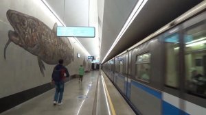 Парад электропоездов Московского метро 2023 (88 лет) впервые провели на Большой Кольцевой линии