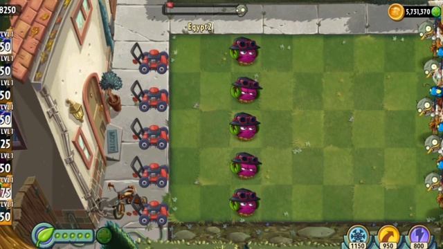 Спам зомби в plants VS zombies 2, первое видео. Спам стрекоз