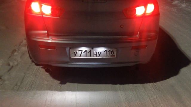 Раздвоенный глушитель lancer X смотреть онлайн