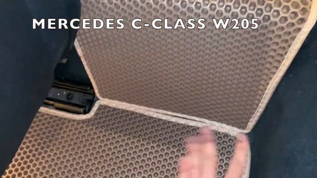 Комплект EVA ковриков EVAFORMAT в салон автомобиля MERCEDES C-CLASS W205