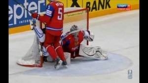 Хоккей. Ч.М. 2012. Россия-Финляндия - суровый гол.