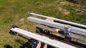 Дачный туалет своими руками День 5 Покраска