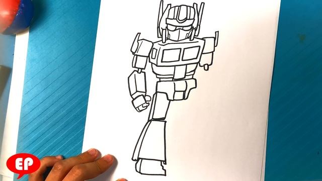 AMAZING How to Draw TRANSFORMERS - Optimus Prime смотреть онлайн