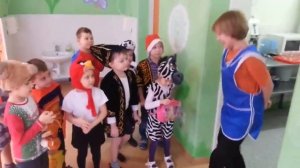 Колядки в детском саду "Егоза",г.Казань.