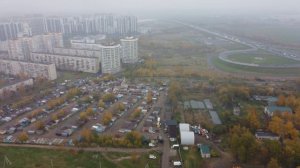 Санк Петербург  Русановка  Вантовый мост, Октябрьская набережная  КАД стоит