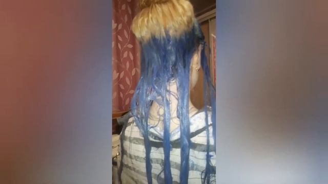 Скрытое окрашивание. Синие волосы ? смотреть онлайн
