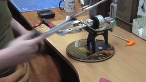 Заточка японскими водными камнями SAMURAI. ОА камни для ножей с твёрдостью от 60 HRc....