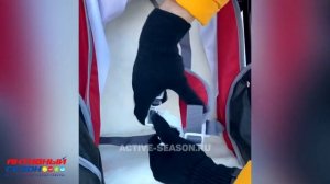 Обзор санок-колясок Pikate Снеговик 2020