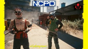 Cyberpunk 2077 - ограбление поезда и засада для полицейских (NCPD) 32