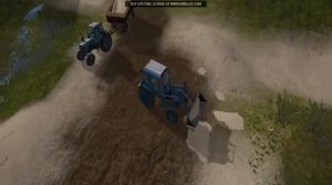 [Farming Simulator 2017]Перевозим с дедушкой песок.