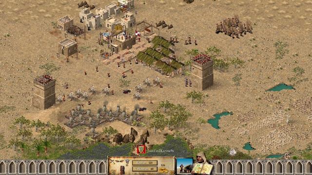 Stronghold Crusader HD Kampagne 46.Der Alptraum (Max. Geschwindigkeit 90) смотреть онлайн
