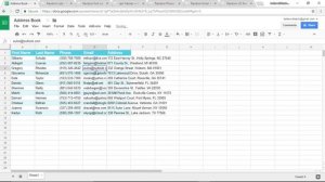 How to Make an Address Book with Google Sheets