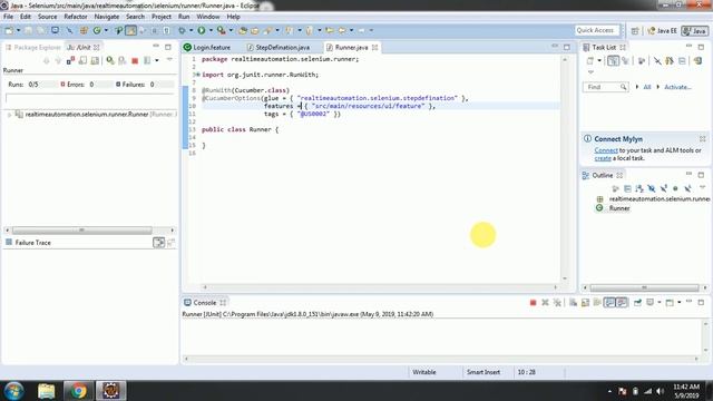 Cucumber Framework Selenium(BDD) Part - 6  || How To Write Scenario Outline & Examples in Cucumber