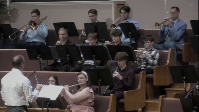 Хочет всех людей Господь благословить - духовой оркестр смотреть онлайн